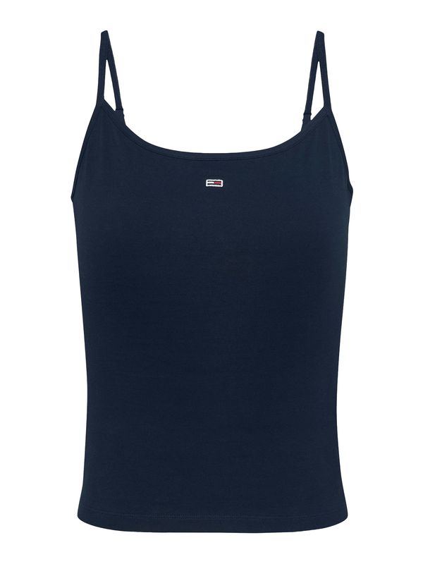 Tommy Jeans Tommy Jeans Top 'ESSENTIAL'  mornarska / rdeča / bela