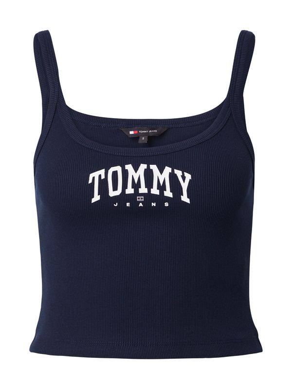 Tommy Jeans Tommy Jeans Top  mornarska / bela