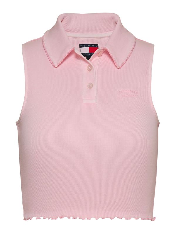 Tommy Jeans Tommy Jeans Top  pastelno roza