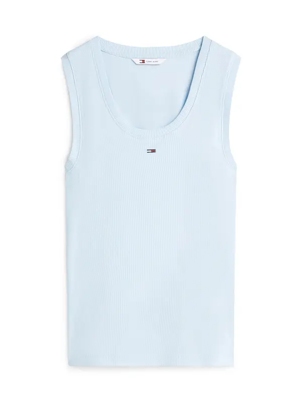 Tommy Jeans Tommy Jeans Top 'Slim Tank'  nebeško modra