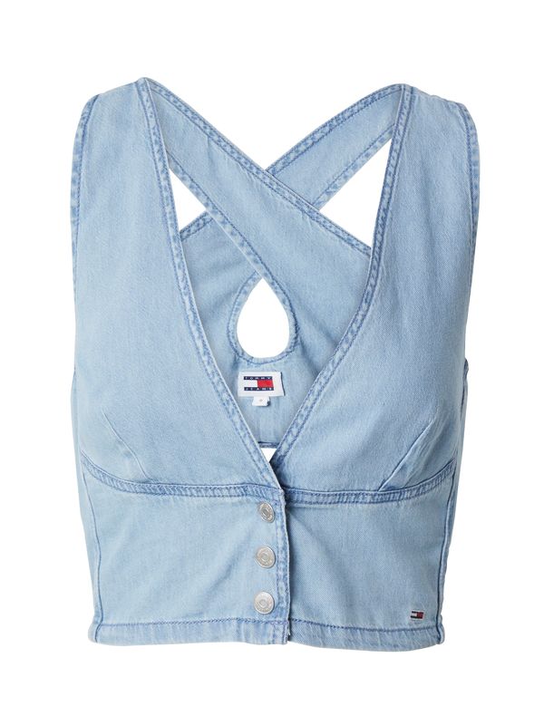 Tommy Jeans Tommy Jeans Top  svetlo modra