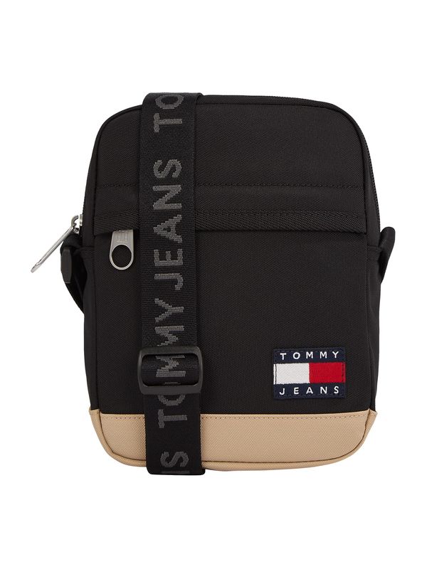 Tommy Jeans Tommy Jeans Torba za čez ramo 'ESS'  bež / mornarska / črna / bela