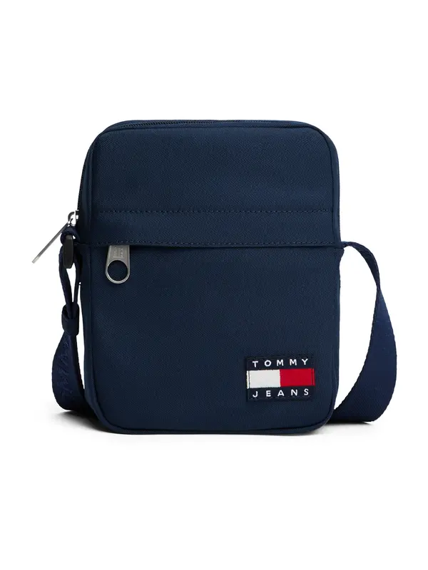 Tommy Jeans Tommy Jeans Torba za čez ramo 'ESS'  mornarska / rdeča / bela