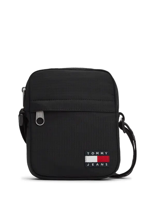 Tommy Jeans Tommy Jeans Torba za čez ramo 'ESS'  mornarska / rdeča / črna / bela
