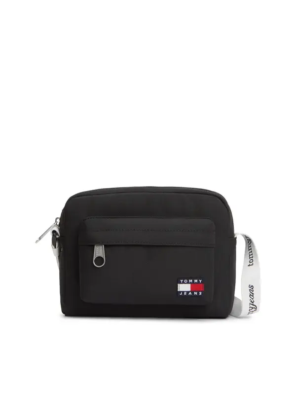 Tommy Jeans Tommy Jeans Torba za čez ramo 'ESS'  mornarska / živo rdeča / črna / bela