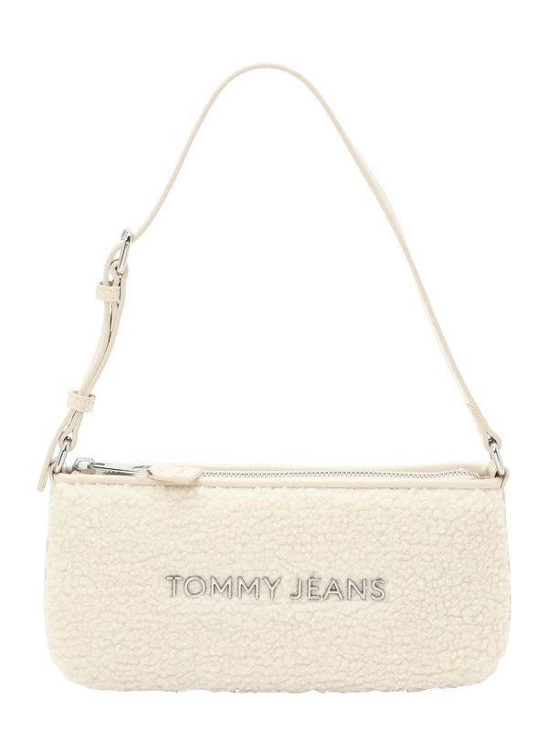 Tommy Jeans Tommy Jeans Torba za čez ramo 'MUST'  slonovina / srebrna