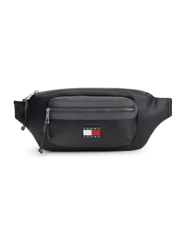 Tommy Jeans Tommy Jeans Torba za čez ramo 'Rubberised Logo'  črna