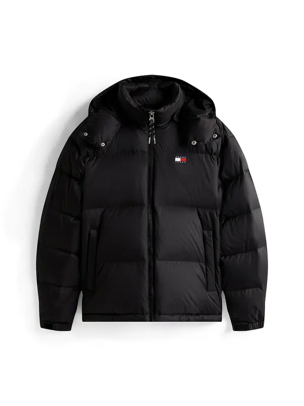 Tommy Jeans Tommy Jeans Zimska jakna 'Alaska'  črna