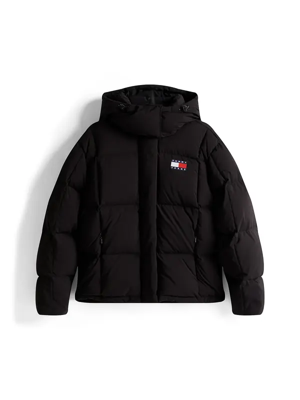 Tommy Jeans Tommy Jeans Zimska jakna 'Alaska'  črna