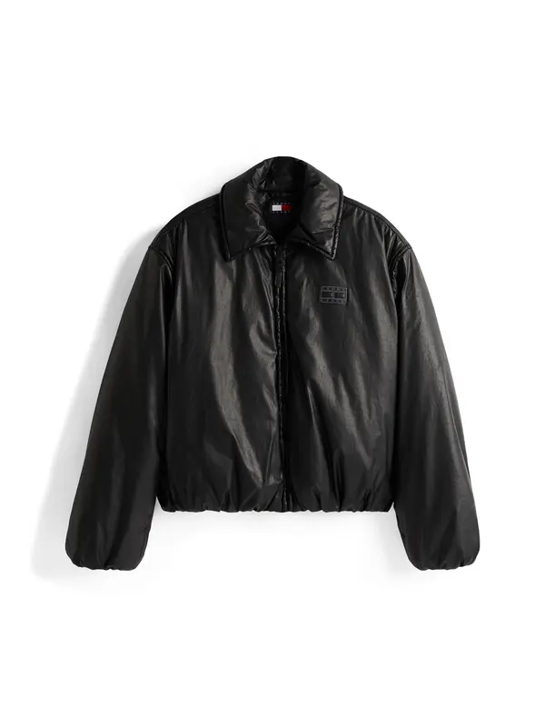 Tommy Jeans Tommy Jeans Zimska jakna  črna