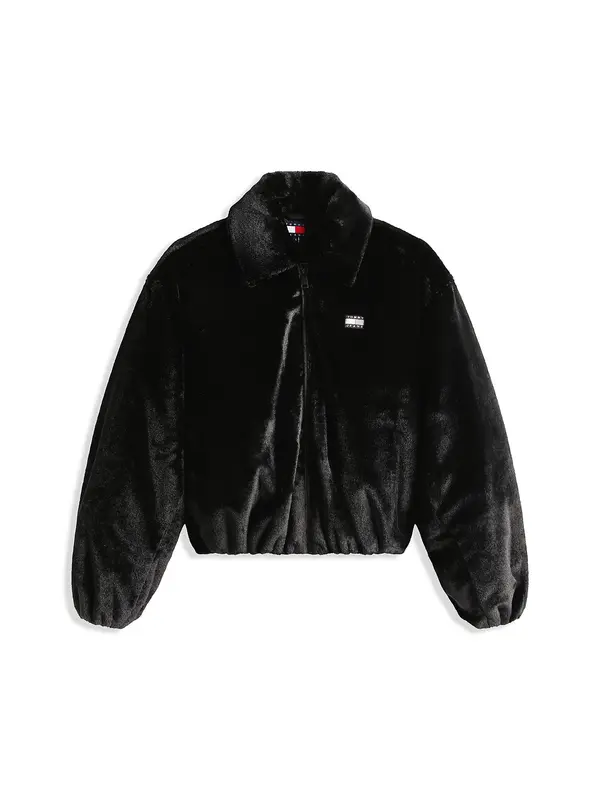 Tommy Jeans Tommy Jeans Zimska jakna  črna