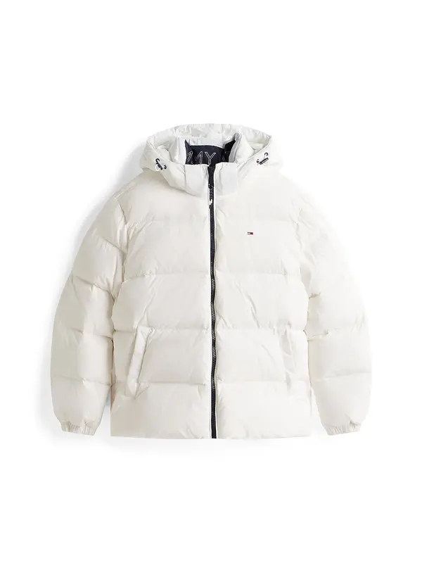 Tommy Jeans Tommy Jeans Zimska jakna 'Essential'  bela
