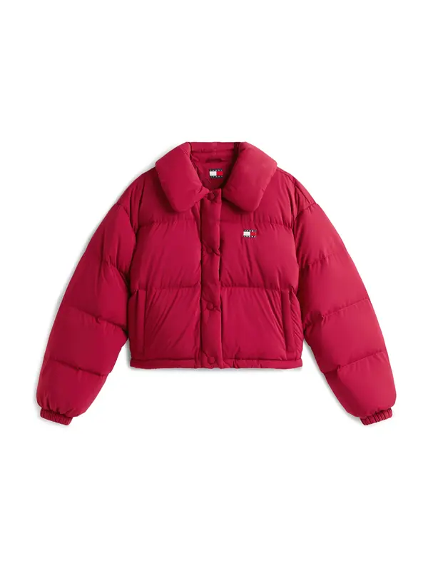 Tommy Jeans Tommy Jeans Zimska jakna  jagoda