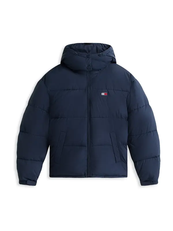 Tommy Jeans Tommy Jeans Zimska jakna  mornarska / rdeča / bela