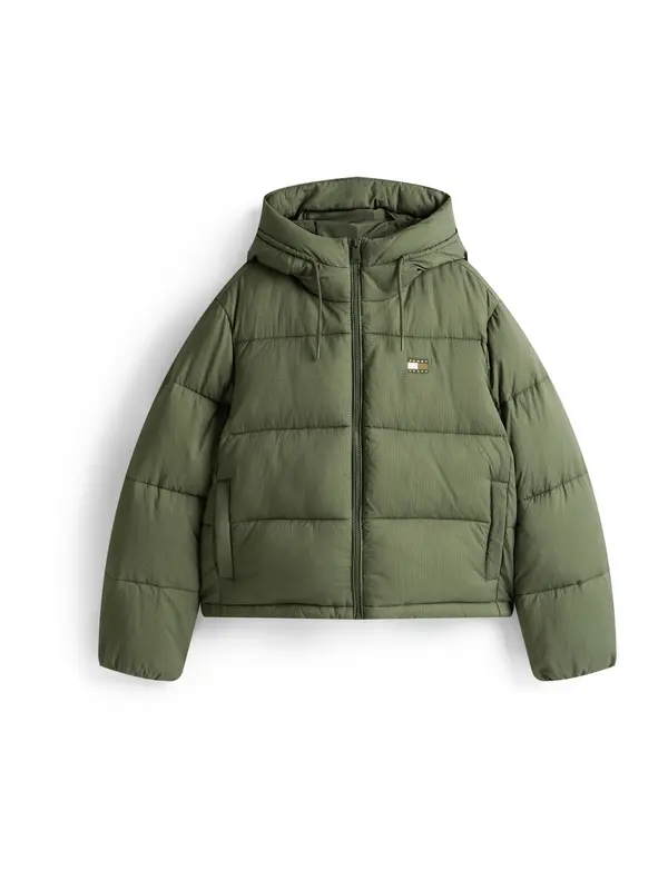 Tommy Jeans Tommy Jeans Zimska jakna  zelena