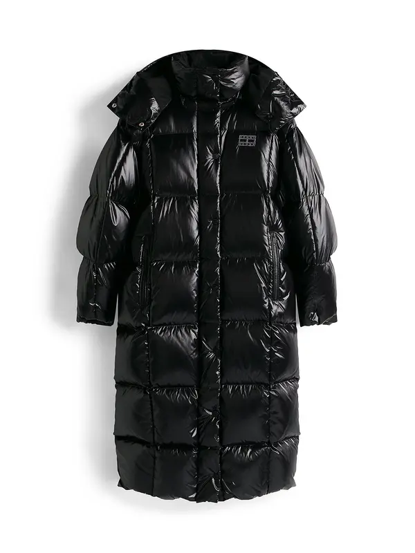 Tommy Jeans Tommy Jeans Zimski plašč 'Alaska'  črna