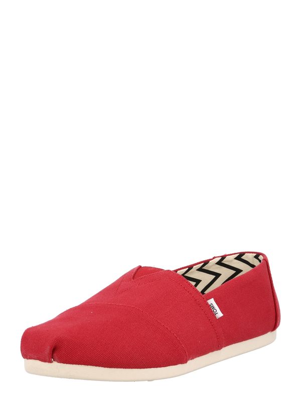 TOMS TOMS Espadrile 'ALPARGATA'  rdeča