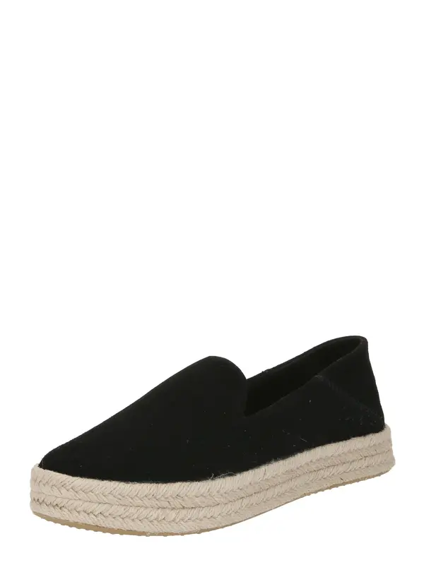 TOMS TOMS Espadrile  črna