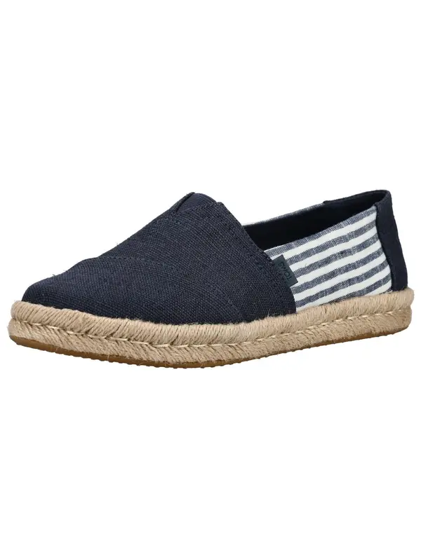 TOMS TOMS Espadrile  mornarska / bela