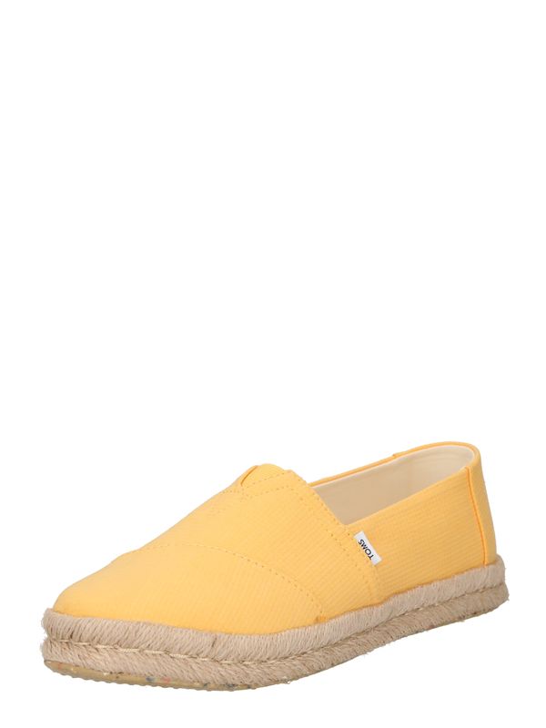 TOMS TOMS Espadrile  rumena