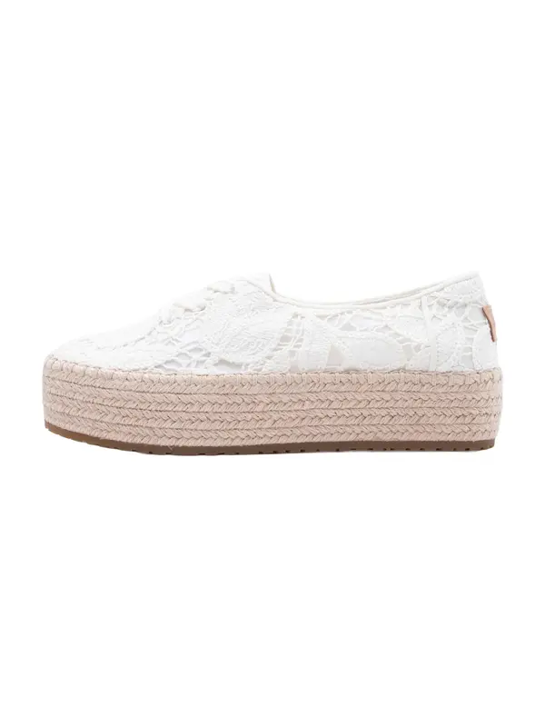 TOMS TOMS Espadrile 'Valencia'  naravno bela