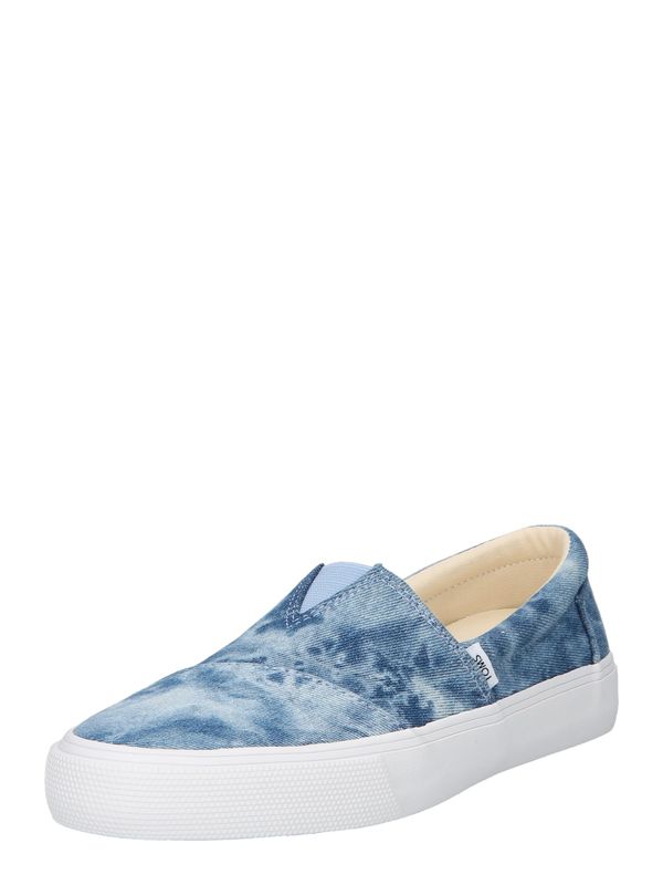 TOMS TOMS Natikač 'ALPARGATA FENIX SLIP ON'  modra / svetlo modra