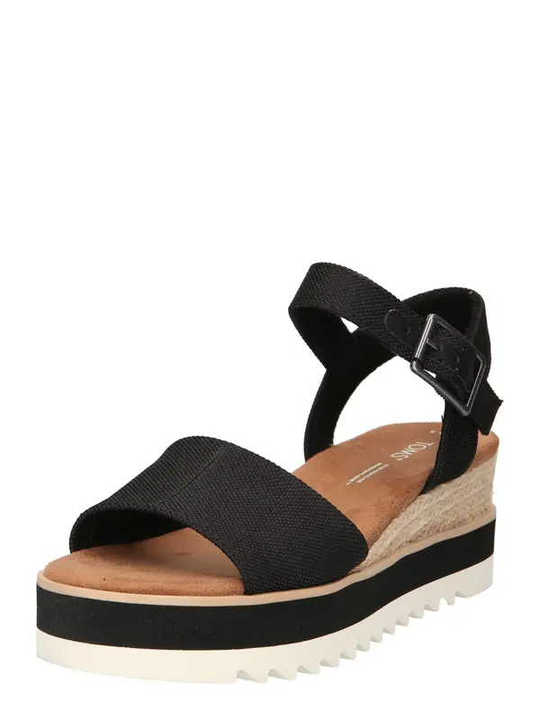 TOMS TOMS Sandali 'DIANA'  črna