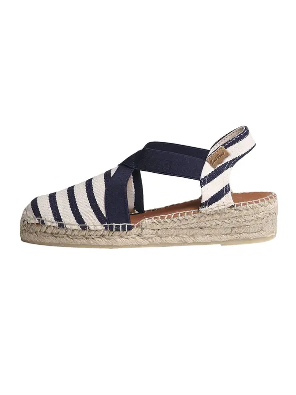 Toni Pons Toni Pons Espadrile 'VINAROS'  mornarska / bela