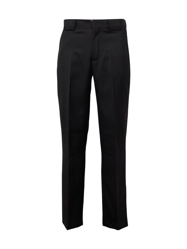 TOPMAN TOPMAN Hlače na rob  črna