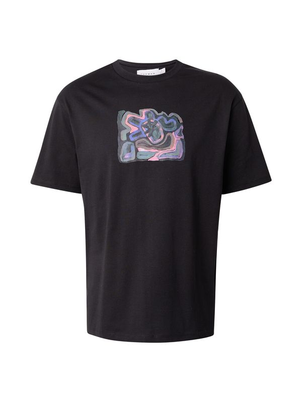 TOPMAN TOPMAN Majica  modra / temno zelena / roza / črna