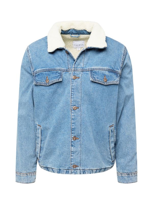 TOPMAN TOPMAN Prehodna jakna  moder denim