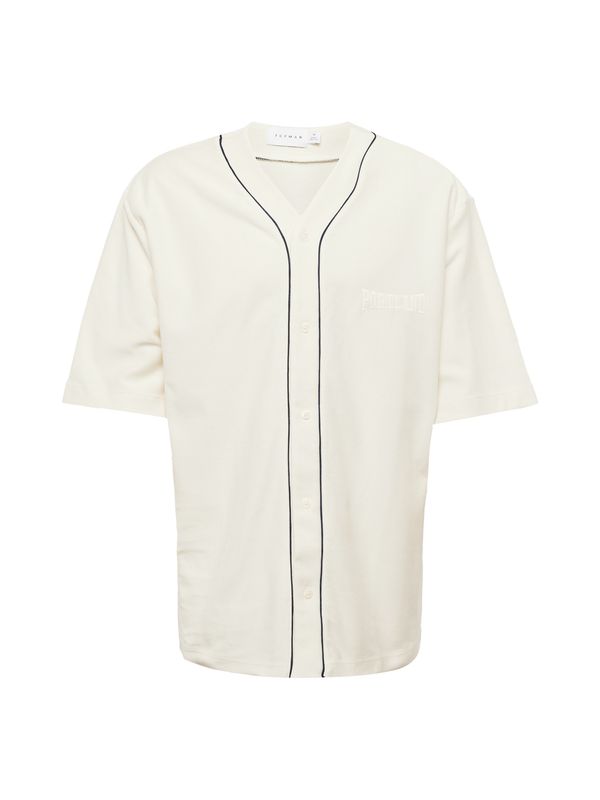 TOPMAN TOPMAN Srajca  ecru / črna