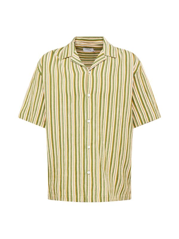 TOPMAN TOPMAN Srajca  siva / kivi / svetlo oranžna / off-bela