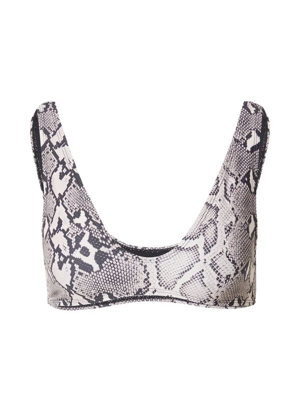 TOPSHOP TOPSHOP Bikini zgornji del  siva / črna / off-bela