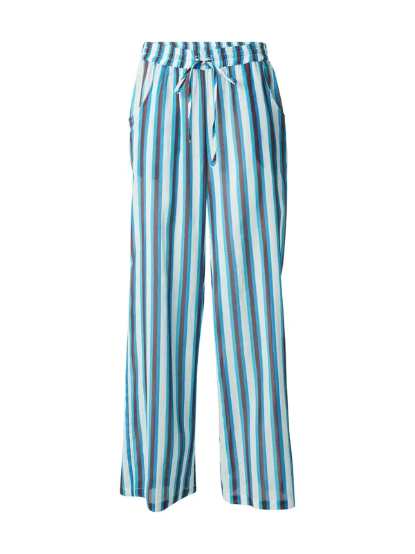 TOPSHOP TOPSHOP Hlače  azur / bordo / bela