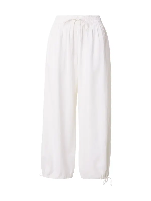 TOPSHOP TOPSHOP Hlače 'BEATE'  bela