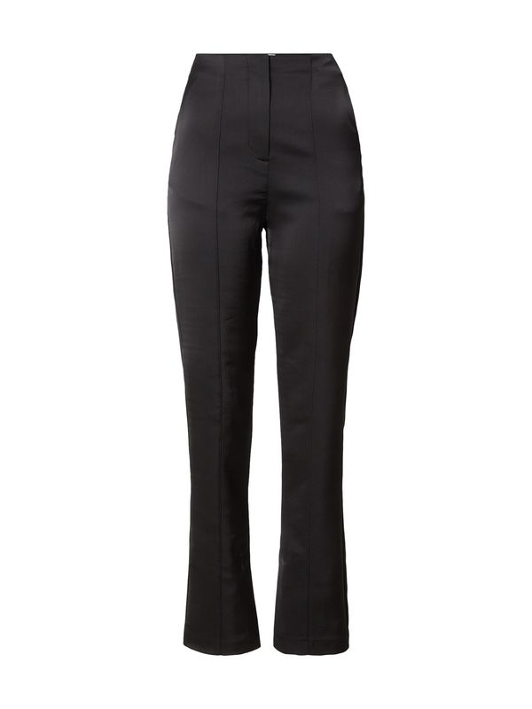 TOPSHOP TOPSHOP Hlače na rob  črna