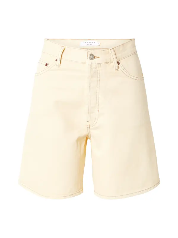 TOPSHOP TOPSHOP Kavbojke  kremna