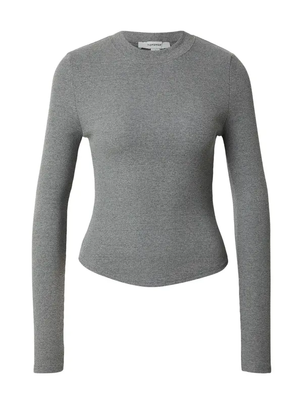 TOPSHOP TOPSHOP Majica 'BEA'  svetlo siva