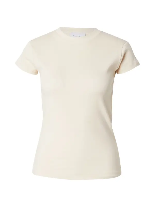 TOPSHOP TOPSHOP Majica 'EVERYDAY'  kremna