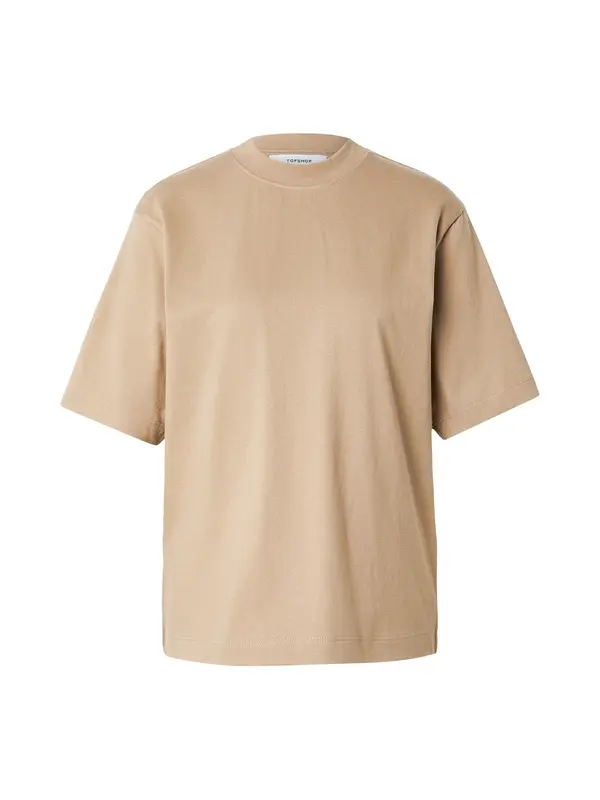 TOPSHOP TOPSHOP Majica 'PREMIUM'  svetlo rjava