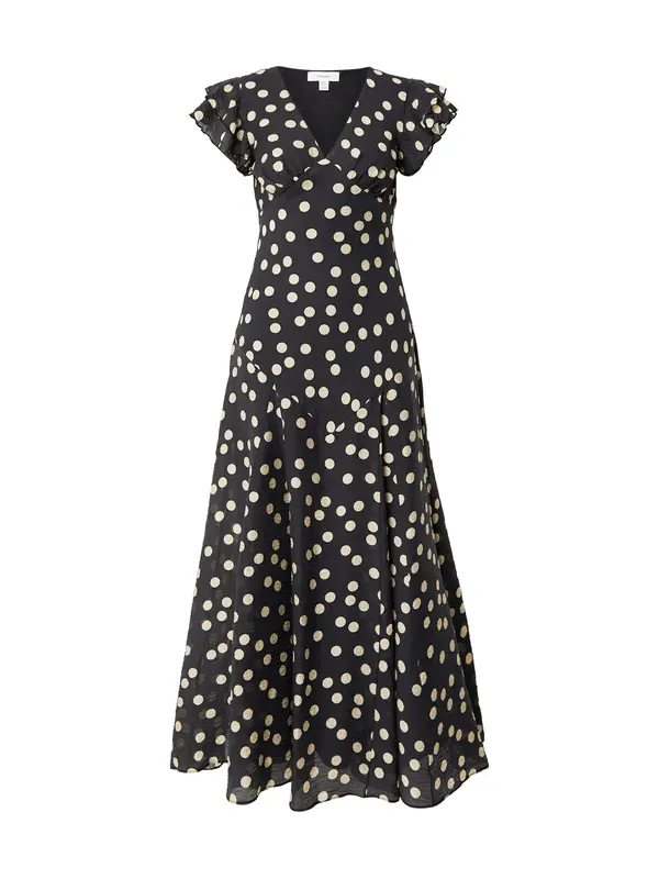 TOPSHOP TOPSHOP Obleka 'SAGA'  bež / črna