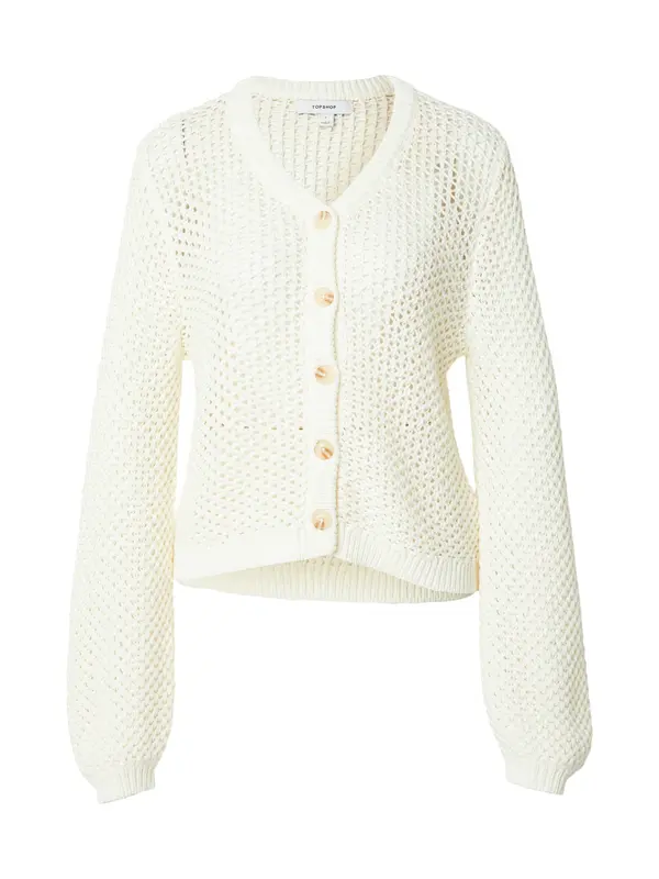 TOPSHOP TOPSHOP Pletena jopa 'EMELIE'  slonovina