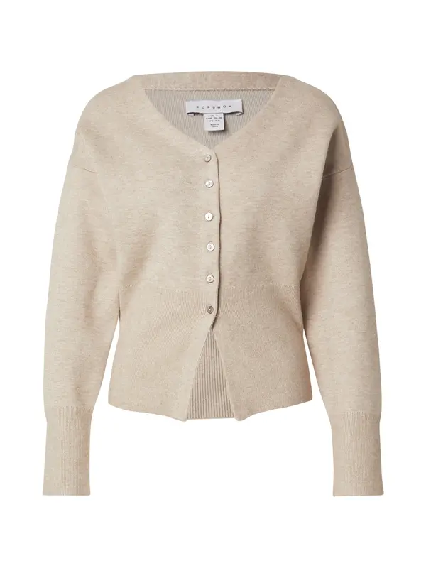 TOPSHOP TOPSHOP Pletena jopa 'Sienna'  kremna