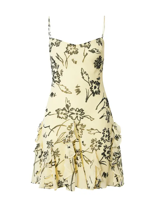 TOPSHOP TOPSHOP Poletna obleka  rumena / črna