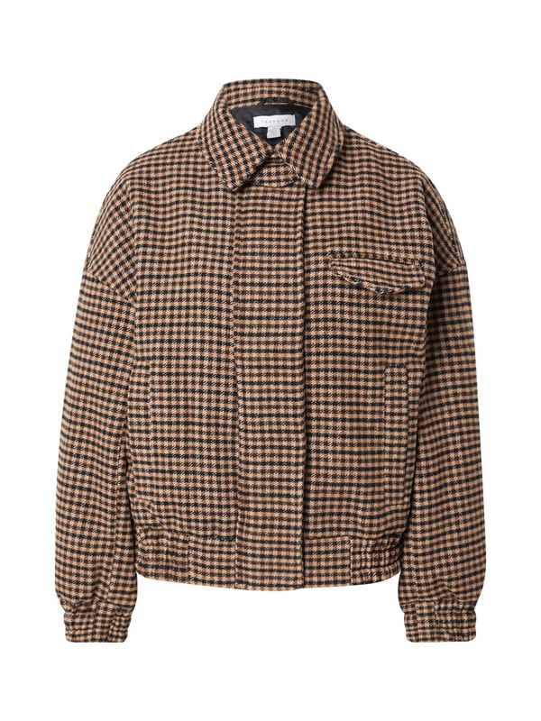 TOPSHOP TOPSHOP Prehodna jakna  bež / rjava / črna