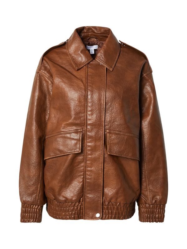 TOPSHOP TOPSHOP Prehodna jakna  temno bež