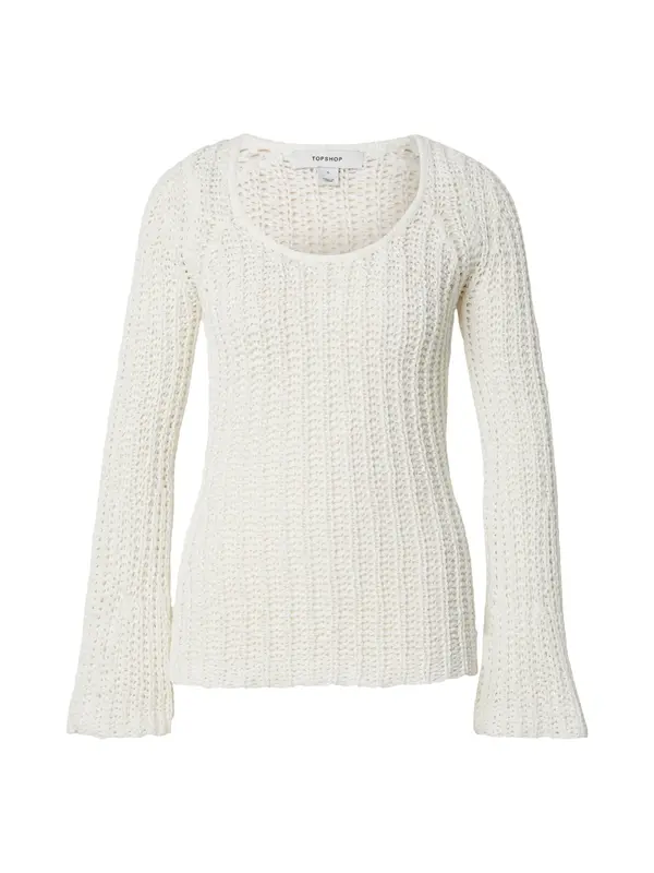 TOPSHOP TOPSHOP Pulover 'FENJA'  slonovina