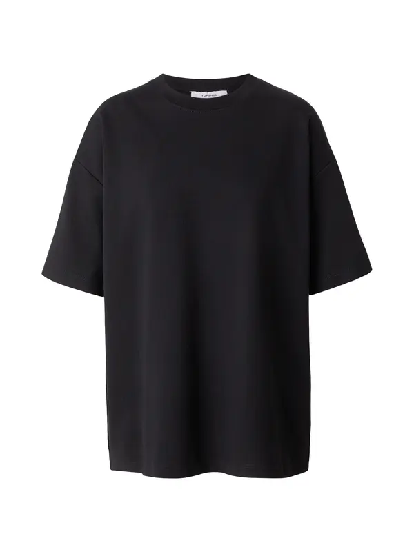 TOPSHOP TOPSHOP Široka majica 'VICTORIA'  črna