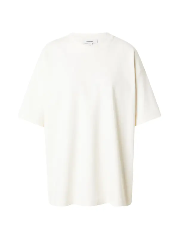 TOPSHOP TOPSHOP Široka majica 'VICTORIA'  slonovina